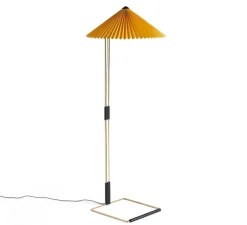Lampadaire, Matin, jaune, LED, dim, 2600K, 420 lm, L50cm, H129cm - HAY