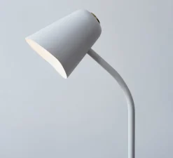 Lampadaire, Me, blanc, LED, dim, 3000k, 1200lm, L25cm, H135cm - Northern