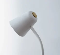 Lampadaire, Me, blanc, LED, dim, 3000k, 1200lm, L25cm, H135cm - Northern