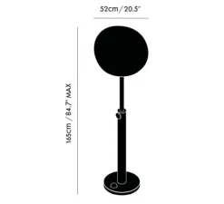 Lampadaire, Melt, cuivre, Ø52cm, H165cm - Tom Dixon