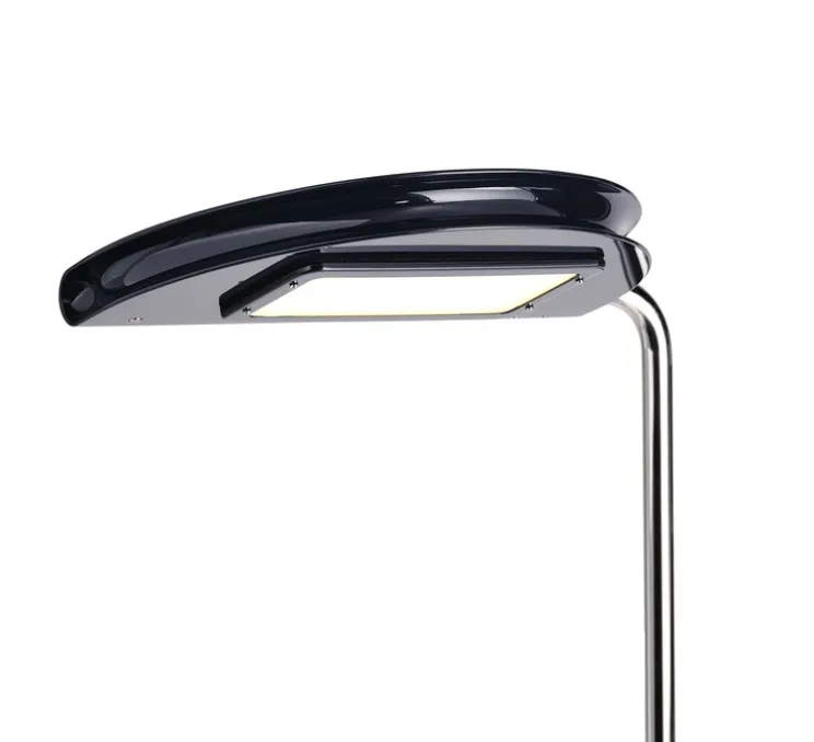 Lampadaire, Mezzaluna, bleu pétrole, LED, dim, 3000K, 6000 lm, L33cm, H2210cm - DCW éditions Paris