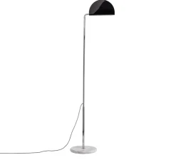 Lampadaire, Mezzaluna, noir, LED, dim, 3000K, 6000 lm, L33cm, H2210cm - DCW éditions Paris
