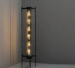 Lampadaire, Monceau, coal et petrol, IP67, L13cm, H154,5cm - Sammode