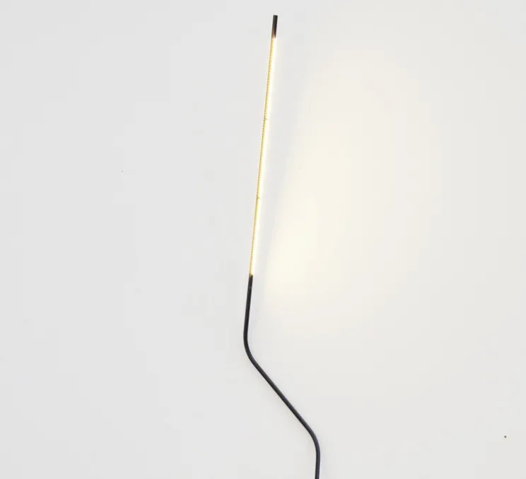 Lampadaire, Neo, noir, LED, 2700k, 540lm, P30cm, H200cm - Nemo lighting