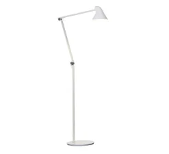 Lampadaire, NJP, blanc, LED, 2700K, 500lm, L121cm, H48cm - Louis Poulsen