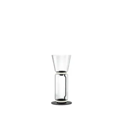 Lampadaire, Noctambule (1 cylindre haut + cône), transparent, LED, 2700K, 3960lm, Ø39cm, H91cm - Flos