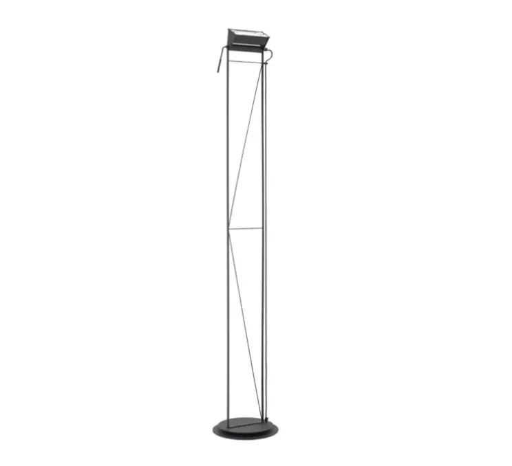 Lampadaire, Opus, Black Soft Touch, L30cm, H187cm - Lumina