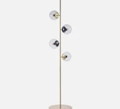 Lampadaire, Orb, Laiton, transparent, Ø36cm, H161,5cm - Bolia