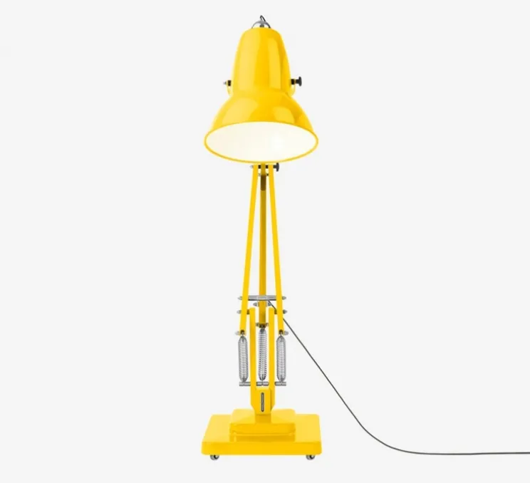 Lampadaire, Original 1227 Giant, jaune citron, Ø45cm, H265cm - ANGLEPOISE