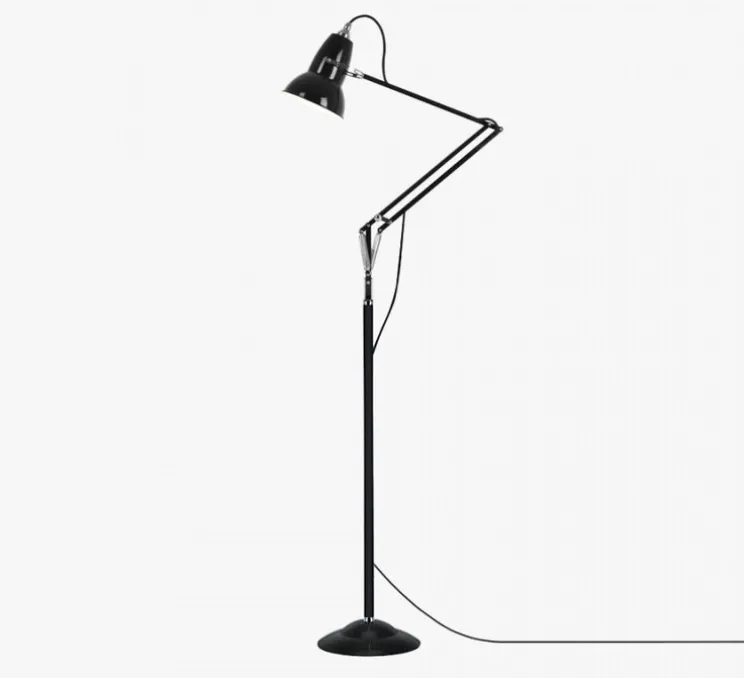 Lampadaire, ORIGINAL 1227 mini, noir, LED, Ø15cm, H153cm - ANGLEPOISE