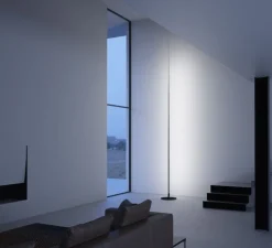 Lampadaire, Origine 490, noir mat, LED, 2700K, 3760lm, Ø37cm, H470cm - Davide Groppi