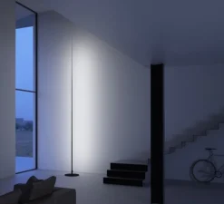 Lampadaire, Origine 290, noir mat, LED, 3000K, 1000lm, Ø37cm, H270cm - Davide Groppi
