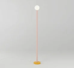 Lampadaire, Outlines, orange, rose, L20,4cm, H156,7cm - Atelier Areti