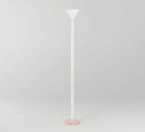 Lampadaire, Outlines, rose, blanc, L19,9cm, H159cm - Atelier Areti