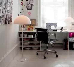 Lampadaire, Panthella , blanc, Ø50cm, H130cm - Louis Poulsen