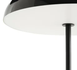 Lampadaire, Pao steel, noir soft, Ø47cm, H120cm - HAY