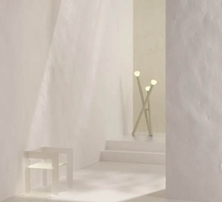 Lampadaire, Parc 05, beige, L23cm, H150cm - Lambert&Fils