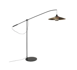 Lampadaire, Parrot, marron, L190cm, H185cm - Forestier