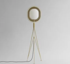 Lampadaire, Pearl, laiton, Ø35cm, H140cm - 101 Copenhagen