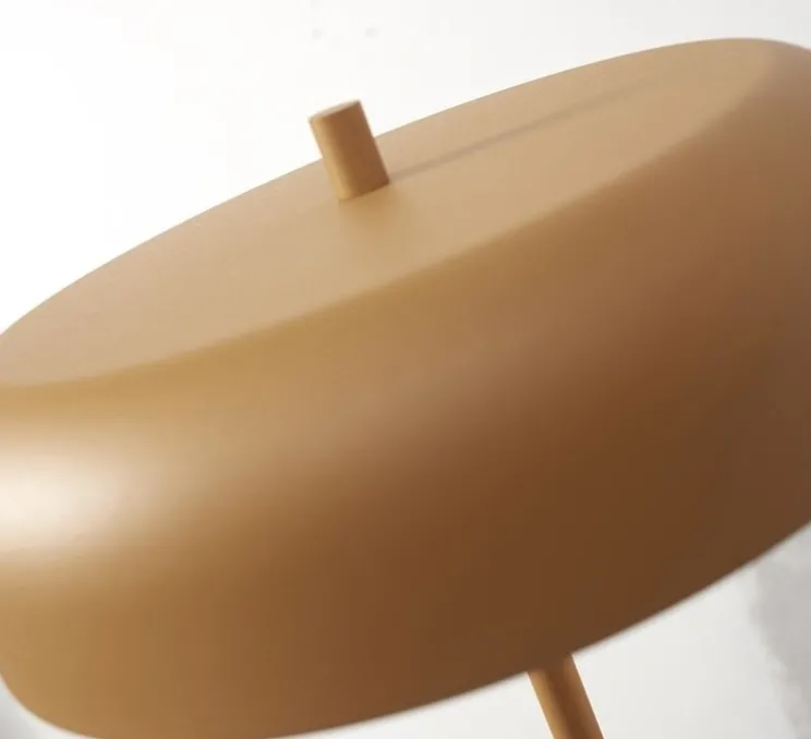 Lampadaire, Porto, moutarde, Ø30cm, H145cm - It's about Romi