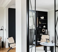 Lampadaire, Precise, laiton, L21cm, H124cm - House Doctor