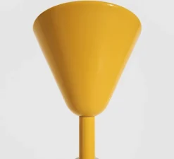 Lampadaire, Pyl, jaune, blanc, noir et rouge, LED, dim, 2700K, 1150 lm, Ø33cm, H180cm - Petite Friture