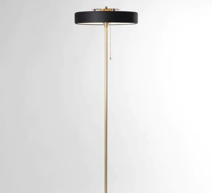 Lampadaire, Revolve Stem, Noir, LED, 2700K, lm, Ø35cm, H140cm - Bert Frank