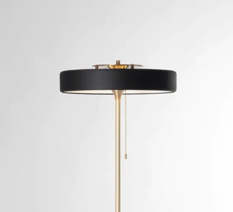 Lampadaire, Revolve Stem, Noir, LED, 2700K, lm, Ø35cm, H140cm - Bert Frank