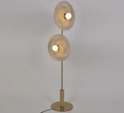 Lampadaire, Rivage 2L, naturel, Ø50cm, H185cm - Market Set