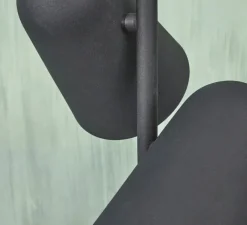 Lampadaire, Salamanca 2 , noir, Ø28cm, H145cm - It's about Romi