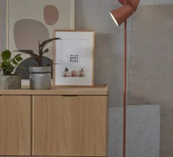 Lampadaire, Salamanca 2 , terracotta, Ø28cm, H145cm - It's about Romi