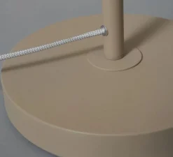 Lampadaire, Sapporo, blanc et sable, Ø32cm, H161cm - Good&Mojo