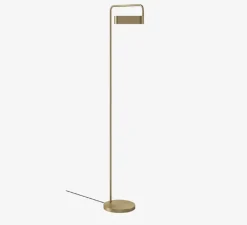 Lampadaire, Scribe, laiton, L22cm, H133cm - Bolia