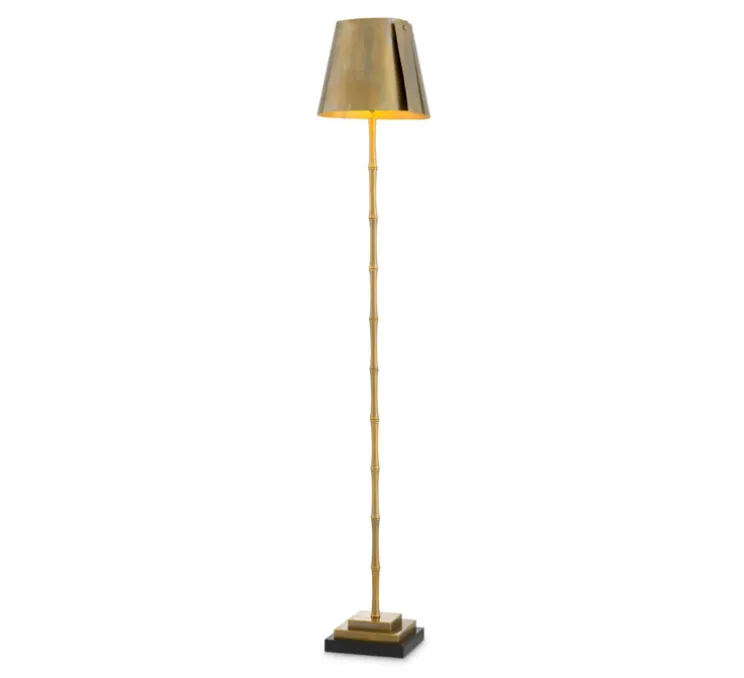 Lampadaire, Seraphina, laiton vintage, Ø29cm, H160cm - Eichholtz