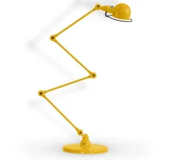 Lampadaire, Signal 4 bras, moutarde, Ø24,5cm, H120cm - Jielde