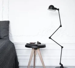 Lampadaire, Signal 4 bras, SI433, noir mat, Ø24,5cm, H120cm - Jieldé