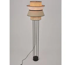 Lampadaire, Singapour , nude, Ø40cm, H157cm - Market Set