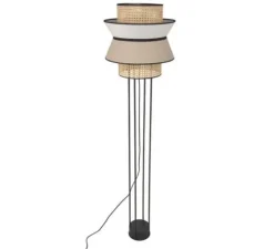 Lampadaire, Singapour , nude, Ø40cm, H157cm - Market Set