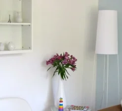 Lampadaire, Slimsophie, blanc, H176cm - Fraumaier
