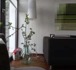 Lampadaire, Slimsophie, blanc, H176cm - Fraumaier