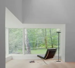 Lampadaire, Sol F1, noir, LED, 2700K, 8800 lm, Ø28,5cm, H185cm - Rotaliana