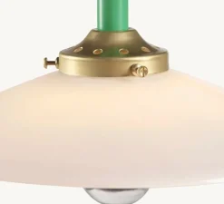 Lampadaire, Standing Lamp marble N°1, vert, L34cm, H141cm - Valerie_Objects