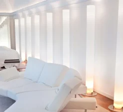 Lampadaire, Stylos, argent, Ø35,5cm, H200cm - Flos