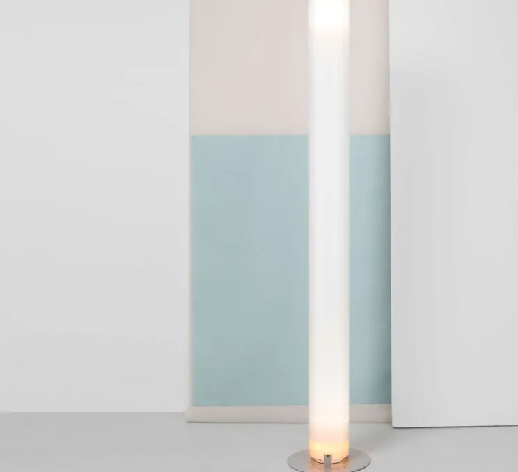 Lampadaire, Stylos, argent, Ø35,5cm, H200cm - Flos