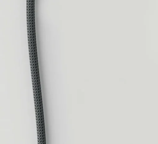 Lampadaire suspendu, Cima, noir, argent, Ø6cm, H34cm - Lodes