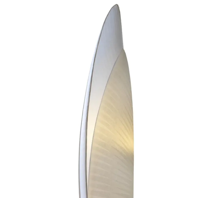 Lampadaire suspendu, ENVOL, blanc, H198cm - Celine-Wright