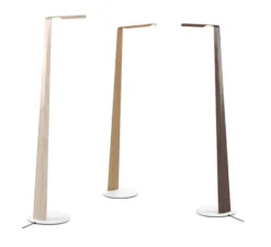 Lampadaire, SWAN, Noyer, LED, 2700K, L35cm, H135cm - TUNTO