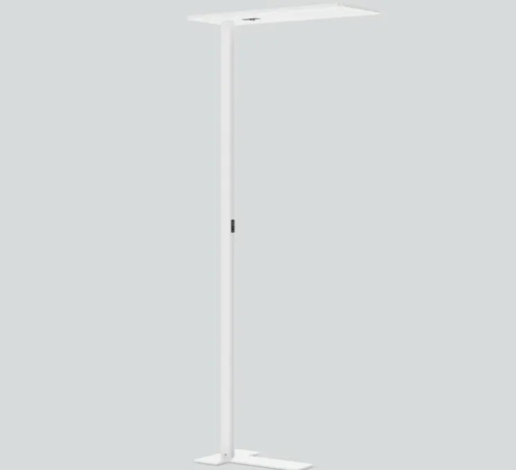 Lampadaire, Task sensor direct/indirect, blanc, LED, dim, 3000K, 9730 lm, L32cm, H192cm - XAL
