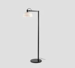 Lampadaire, Tatawin, blanc, Ø30cm, H148cm - Faro