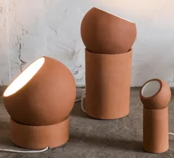 Lampadaire, Terra Light L, terracotta, Ø25cm, H51cm - Serax